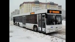 Автобус Минска МАЗ-107, гос.№ АК 2610-7, марш.121 (09.05.2019)