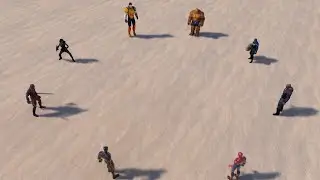 BATTLE OF 8 SUPERHEROES VS EACH OTHER - UEBS MODS - Ultimate Epic Battle Simulator