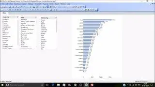 Cyclic, Drill Down Groups | Visualising Data in Bar Chart | Set reference # Part 7