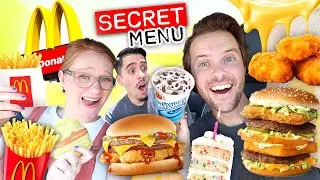 Tasting VIRAL MCDONALDS Secret Menu!!!