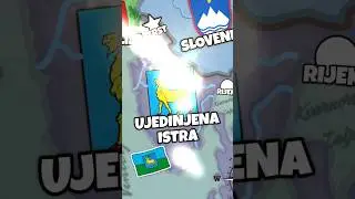 Kad bi Istra postala NEOVISNA DRŽAVA! 🐐🗺 #shorts