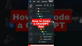 How to code a ChatGPT app