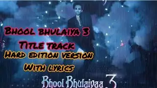 Bhool Bhulaiya 3 Title Track Full Song lyrics #kartikaaryan #bhoolbhulaiyaa3 #neerajsrinidhar #viral