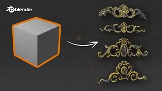 Create Amazing Ornaments in Blender!