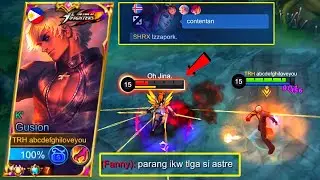 KOF ASTRE GUSION VS PRO FANNY! *intense match*