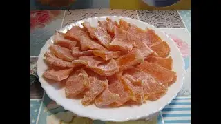 Очень вкусные цукаты из тыквы