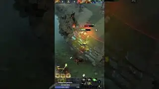 Пудж нагибает Лину. #dota2
