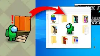 SECRET Trap Door in Among Us - Mini Impostor surprise