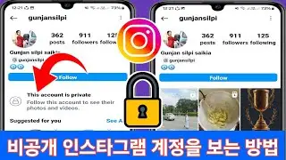 팔로우 없이 비공개 인스타그램 계정을 보는 방법 | 비공개 인스타그램 계정 보기
