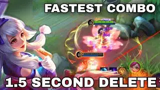 REVAMP KAGURA FASTEST COMBO 1.5 SECOND DELETE || MOBILE LEGENDS BANGBANG