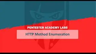[Attack-Defense Labs] HTTP Method Enumeration