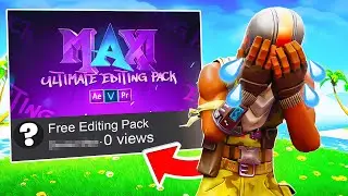 I Tried Making The CLEANEST OVEREDIT With a FREE Editing Pack... (Insane)
