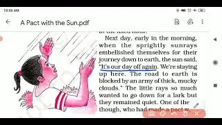 A Pact with the Sun,Part -2,  Class 6