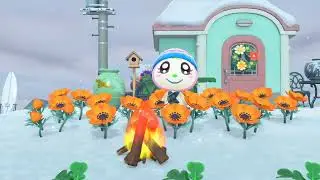 Animal Crossing New Horizons: Winter In Aaron Island For 5 Minutes