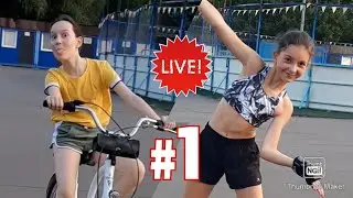 Vlog! Have a nice day! Я гуляю на велике вместе с Polly Garty🤩