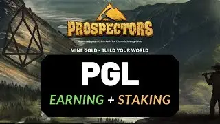 Earning and Staking PGL (EOS) Tokens - Prospectors EOS Game