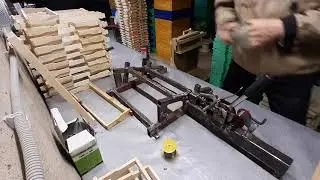 Рамка 145 натягиваем проволоку.