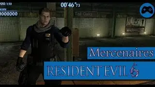 RE6 Mercenaires ☣ rang S - 167400pts - Piers Blue Asia