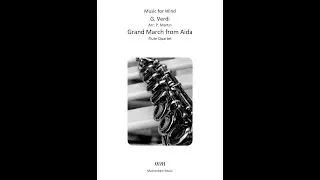 Grand March from Aida - Flute Quartet