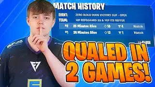 How I Qualed for the Solo Cash Cup Finals in 2 Games 🏆