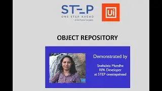 OBJECT REPOSITORY in Ui Path