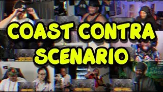 COAST CONTRA - SCENARIO FREESTYLE | UNCUT REACTION MASHUP