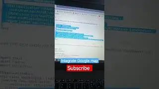 integrate Google map in flutter 