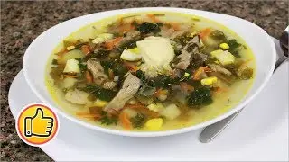 My Green Borsch with Sorrel and Nettle