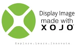 Xojo Application: Inserting Display Image (Option 1)