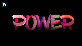 3D Typography Effect in Photoshop | Photoshop Tutorial