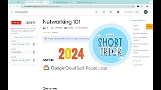 [2024 ] Networking 101 || #qwiklabs || #GSP016 || [WITH EXPLANATION  🗣️]