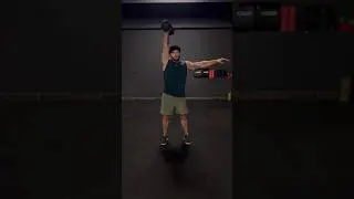 One Dumbbell Shoulder Press / Жим Стоячи однієї гантелі