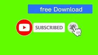 green screen subscribe chroma key