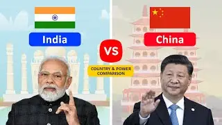 India vs China Country and power comparison |  who is the real superpower 2023 | military comparison