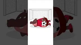 ⚽ Unser Verteidiger: Das Nilpferd🦛 Team ZOO! - EM der Tiere | Sing Kinderlieder