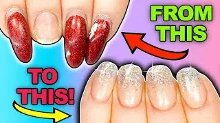 Nail Transformation! Cutting My Long Nails SHORT!