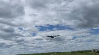 C130 Flyby at Winifred Airport