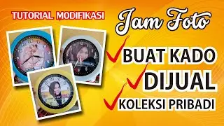 Make your own photo wall clock