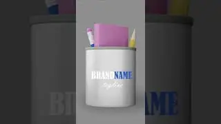 Perfect for any creative or office brand looking to elevate their visual #tumbler #3dmodel #blender