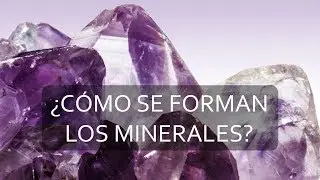 How are mineral CRYSTALS formed?