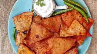 What to do with leftover chapati | Roti Chips | Roti Nachos | Chips Recipe  