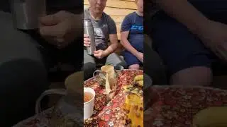 чай пьем после заплыва #голубоеозеро
