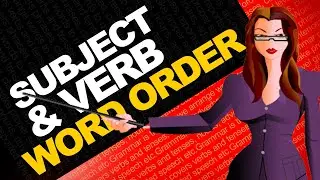 Subject And Verb - Word Order | Know about the Normal Word Order in sentences