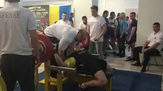 Відкритий Чемпіонат України UPA-GPC 2016 Третий подход - 140 кг