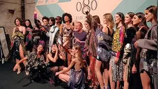 Custo Barcelona end of Catwalk 080 fashion week, June 2018