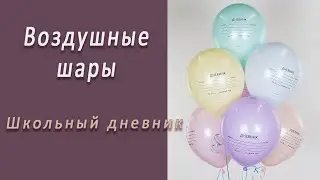 Студия НСК - Шар 12" Школьный дневник (612892)