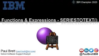 Function & Expressions - SERIESTOTEXT()