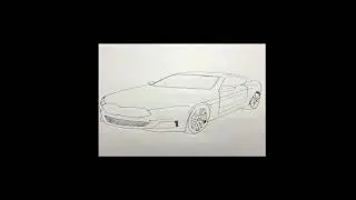 BMW freehand sketch #shorts