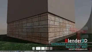 Blender tutorial - Procedural textures - Random tiles 