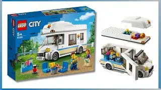 LEGO – Holiday Camper Van – 60283 Speed Build